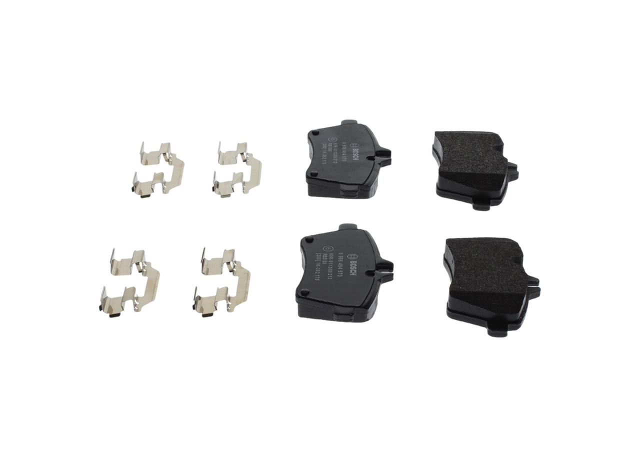 Brake Pad Set, disc brake - 0 986 494 570 BOSCH