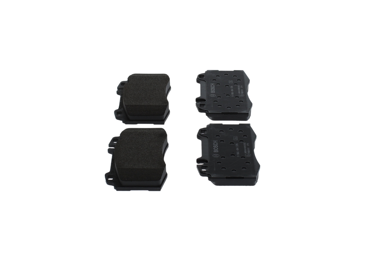Brake Pad Set, disc brake - 0 986 494 576 BOSCH