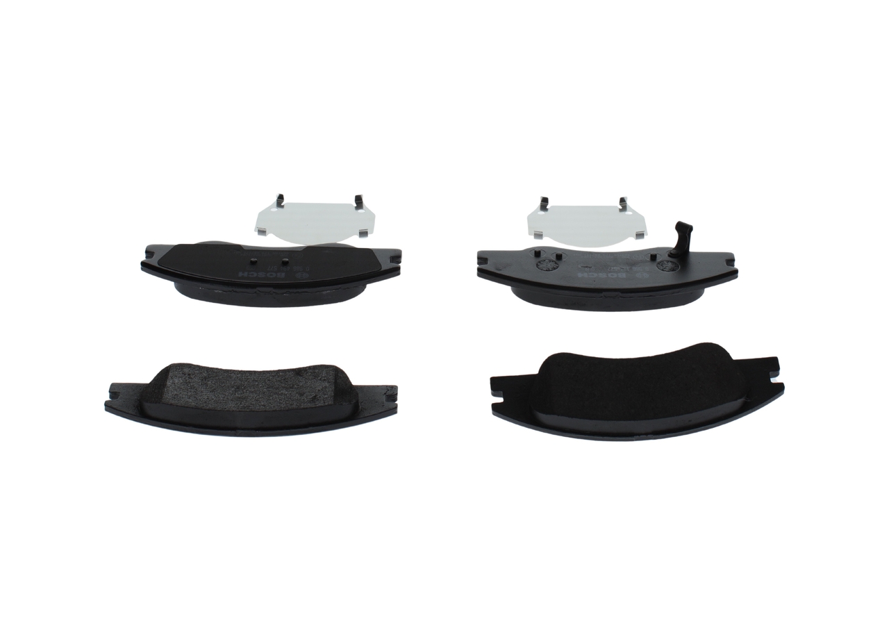 Brake Pad Set, disc brake - 0 986 494 577 BOSCH