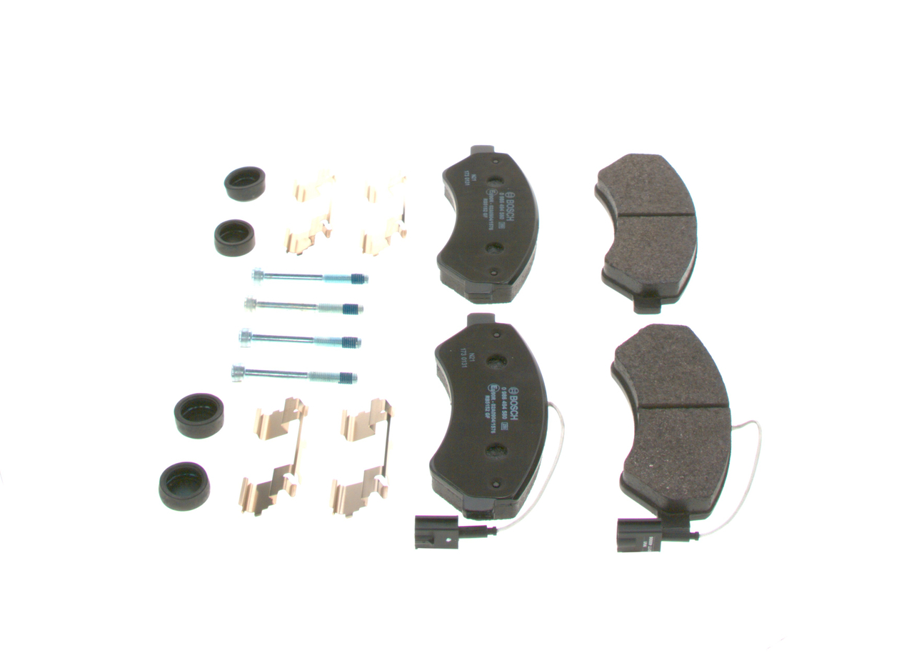 Brake Pad Set, disc brake - 0 986 494 580 BOSCH