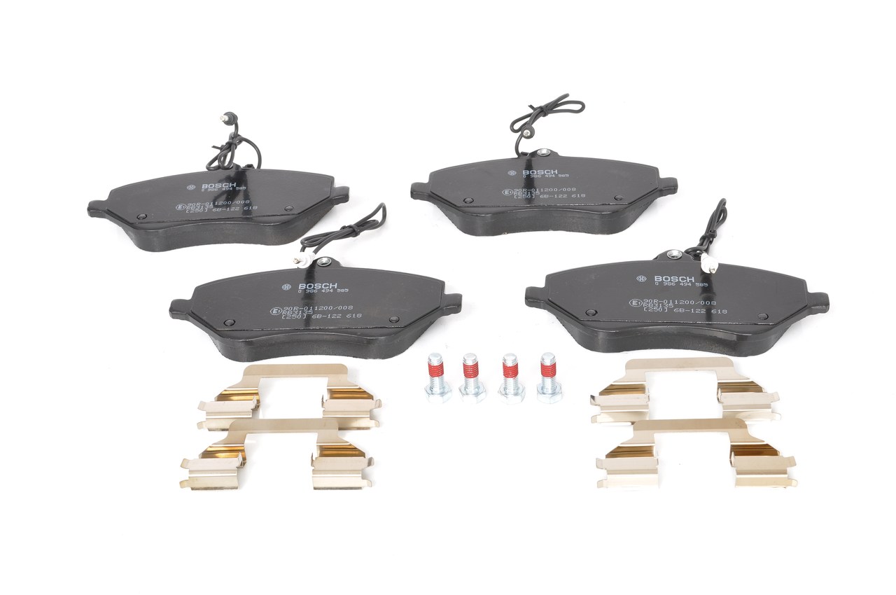 Brake Pad Set, disc brake - 0 986 494 585 BOSCH