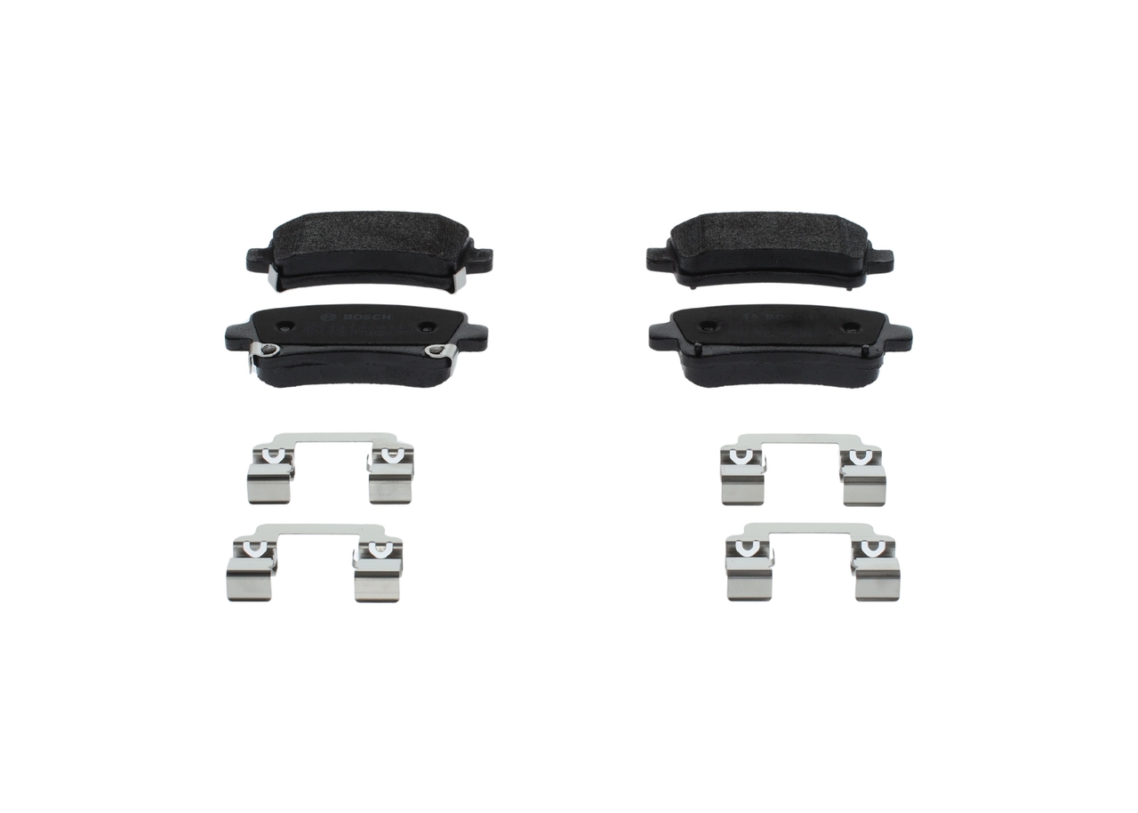 Brake Pad Set, disc brake - 0 986 494 586 BOSCH