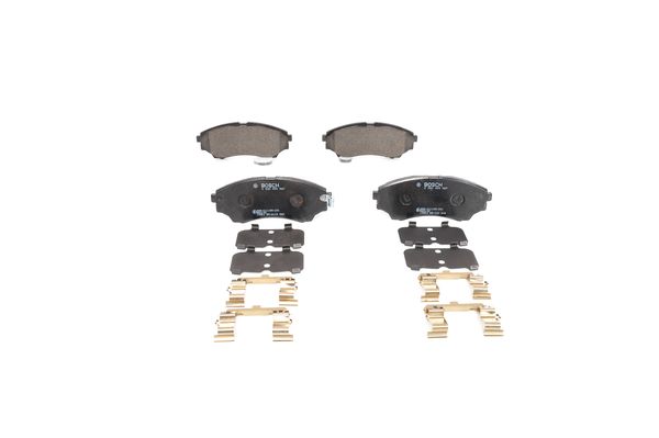 Kit pastiglie freno, Freno a disco - 0 986 494 587 BOSCH
