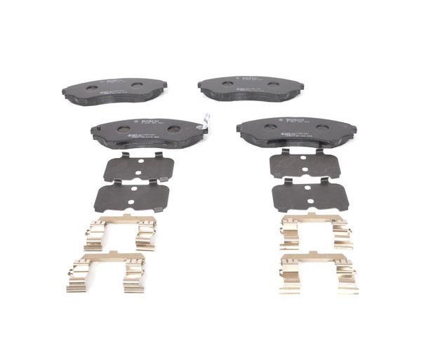 Brake Pad Set, disc brake - 0 986 494 587 BOSCH