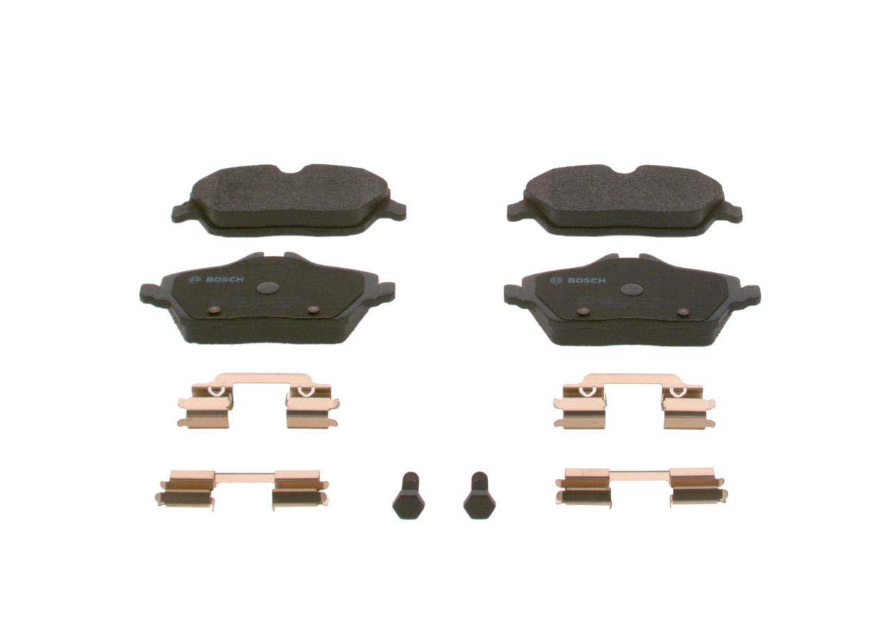 Brake Pad Set, disc brake - 0 986 494 588 BOSCH