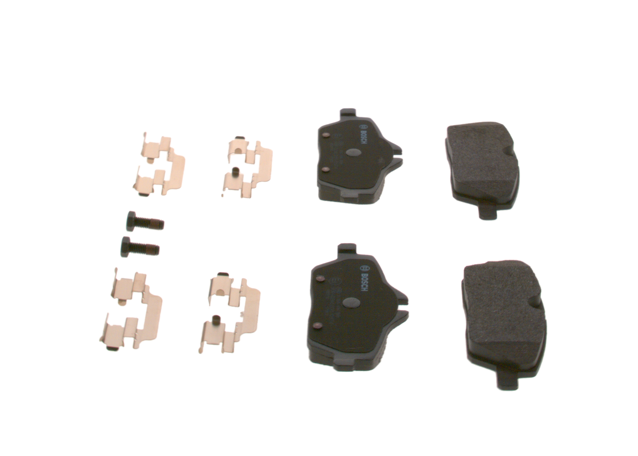 Bremsbelagsatz, Scheibenbremse - 0 986 494 588 BOSCH