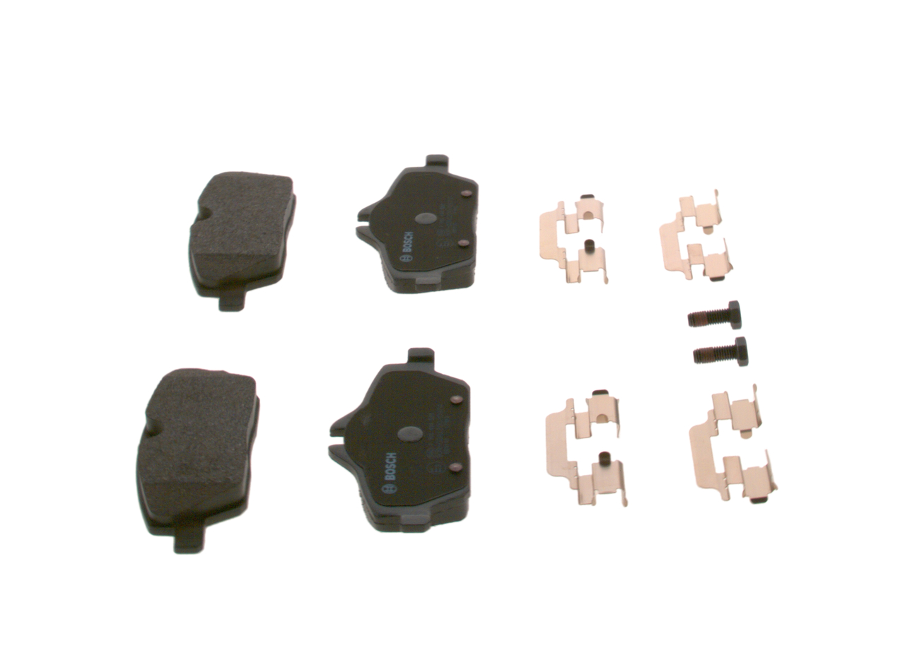 Bremsbelagsatz, Scheibenbremse - 0 986 494 588 BOSCH