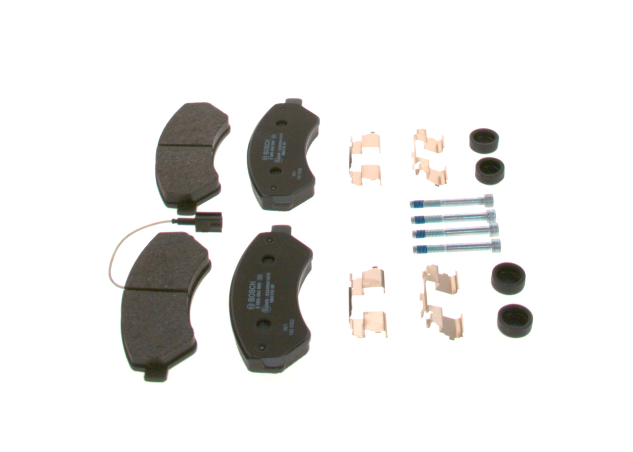 Brake Pad Set, disc brake - 0 986 494 589 BOSCH