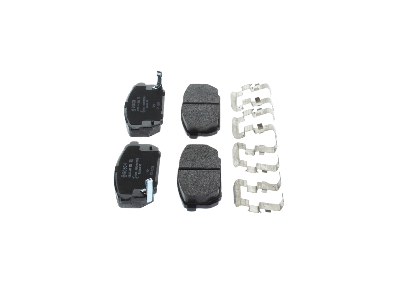 Kit pastiglie freno, Freno a disco - 0 986 494 590 BOSCH