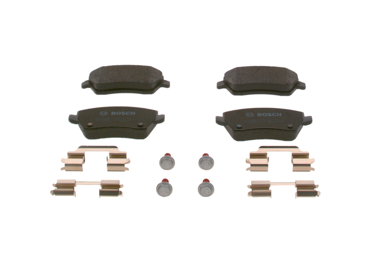 Kit pastiglie freno, Freno a disco - 0 986 494 592 BOSCH