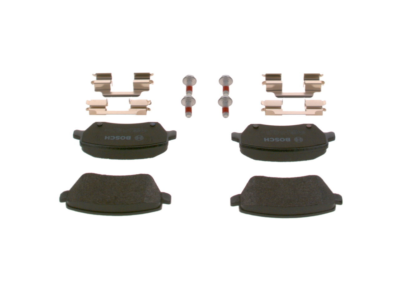 Brake Pad Set, disc brake - 0 986 494 592 BOSCH