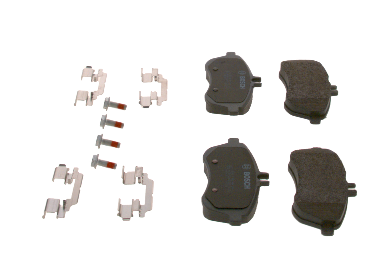 Brake Pad Set, disc brake - 0 986 494 593 BOSCH