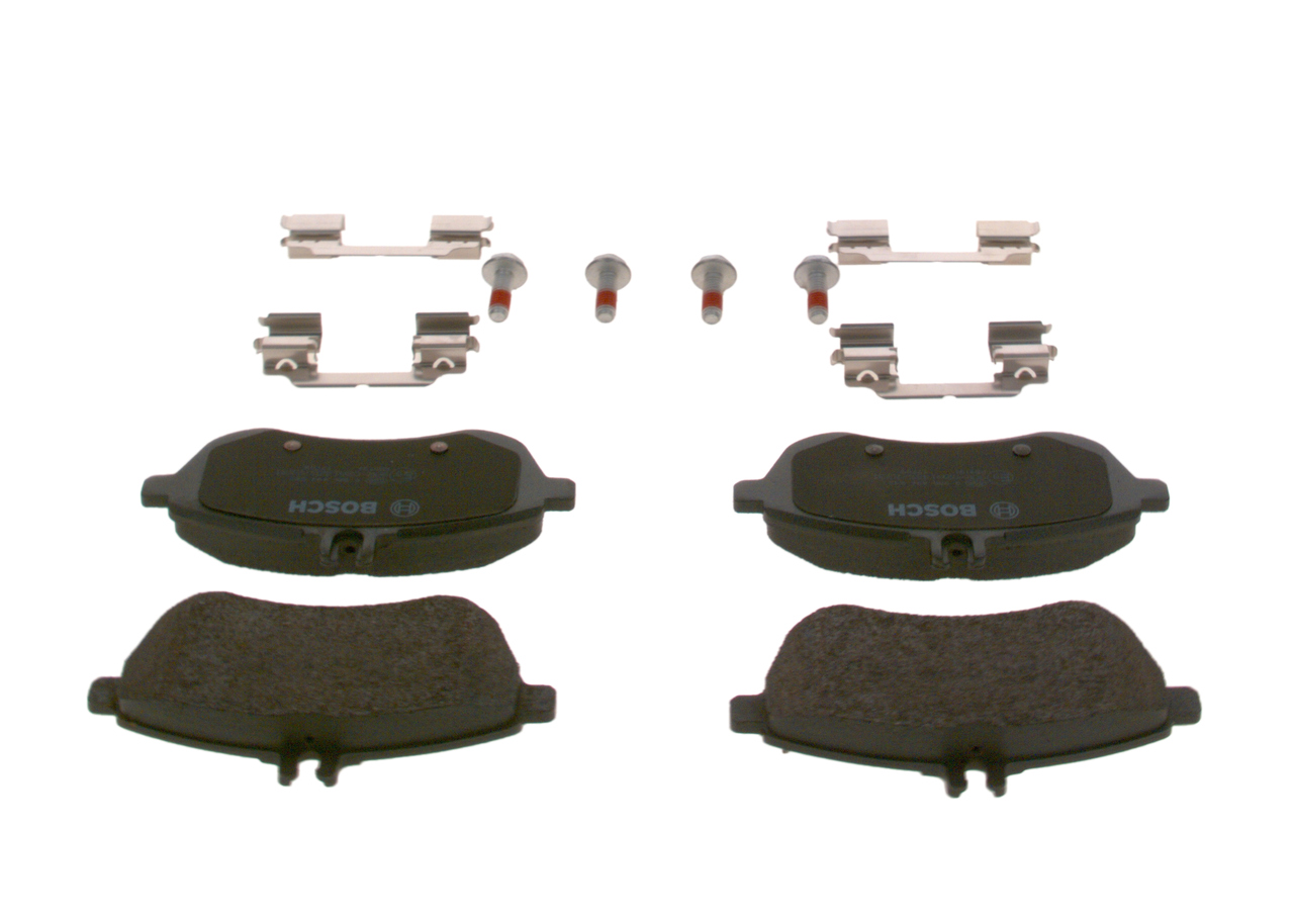 Brake Pad Set, disc brake - 0 986 494 593 BOSCH