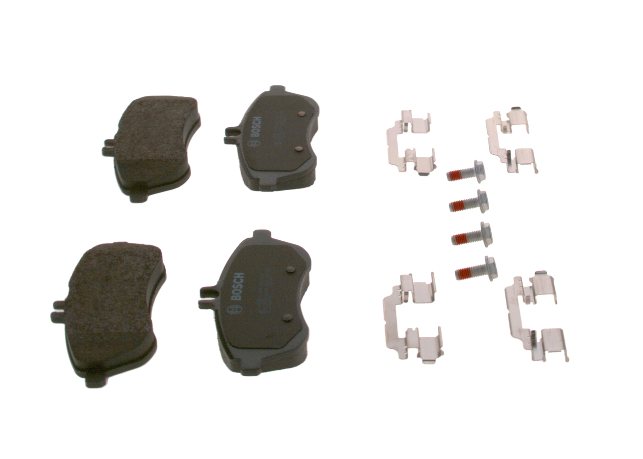 Brake Pad Set, disc brake - 0 986 494 593 BOSCH