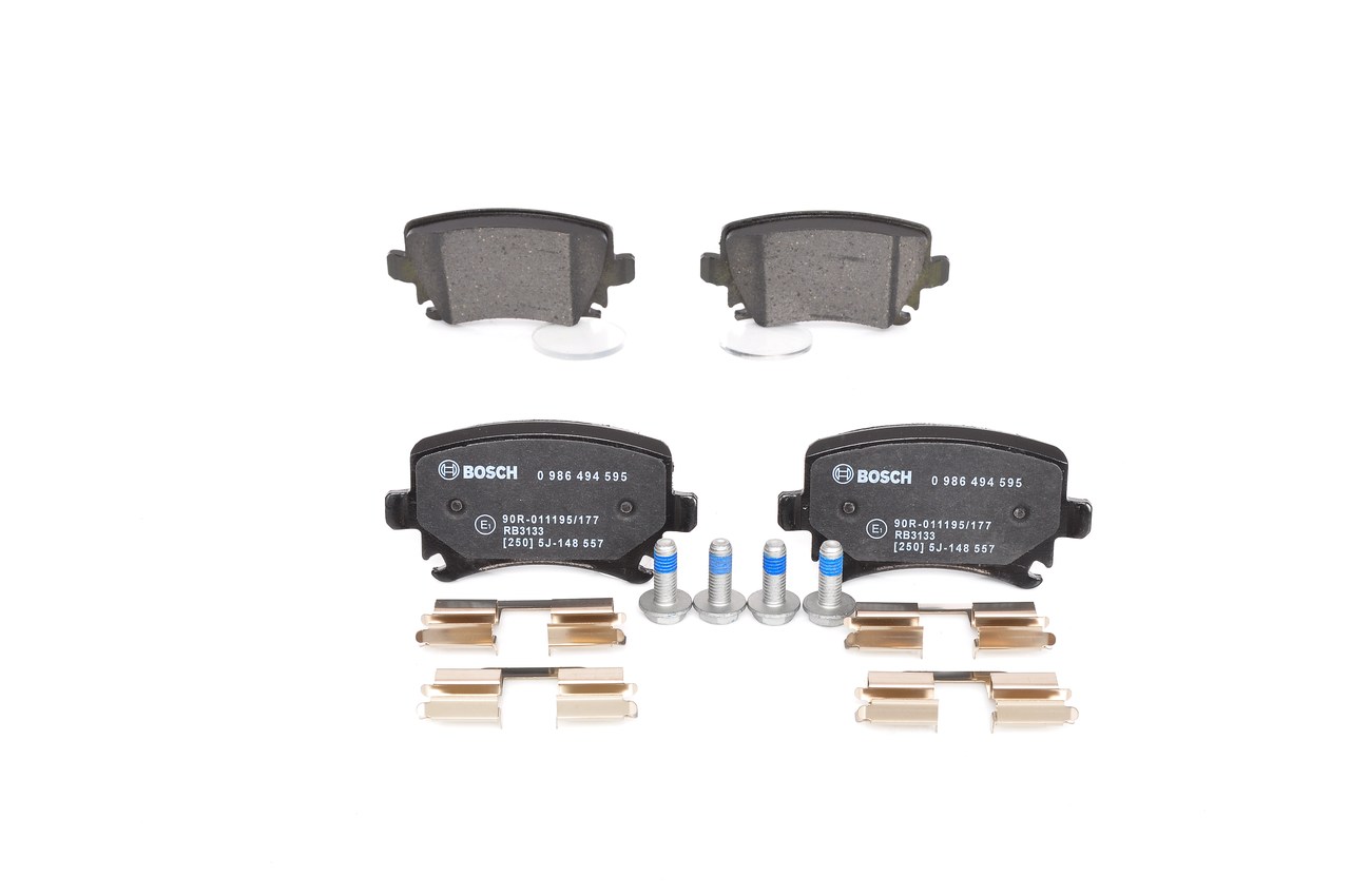 Kit pastiglie freno, Freno a disco - 0 986 494 595 BOSCH