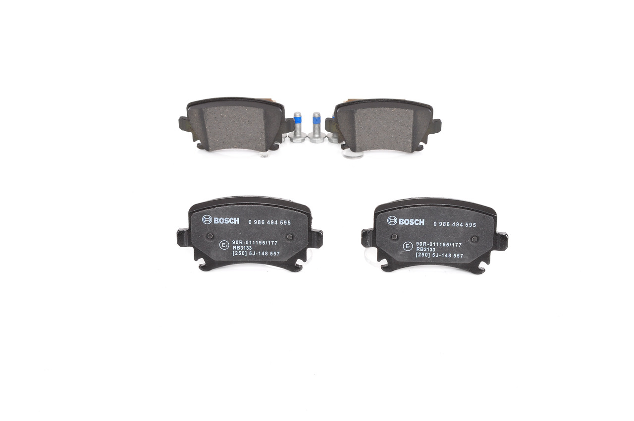 Brake Pad Set, disc brake - 0 986 494 595 BOSCH