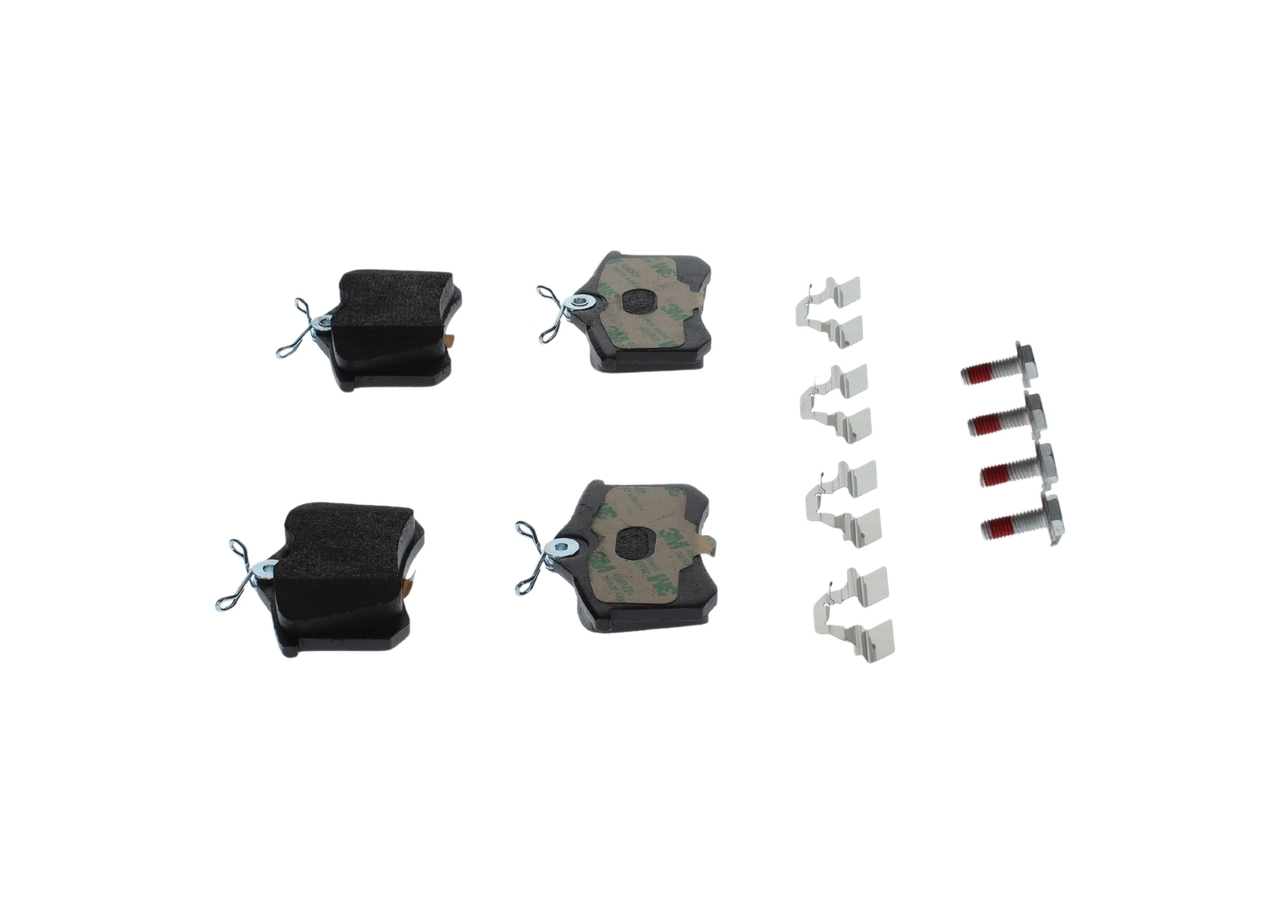 Brake Pad Set, disc brake - 0 986 494 596 BOSCH