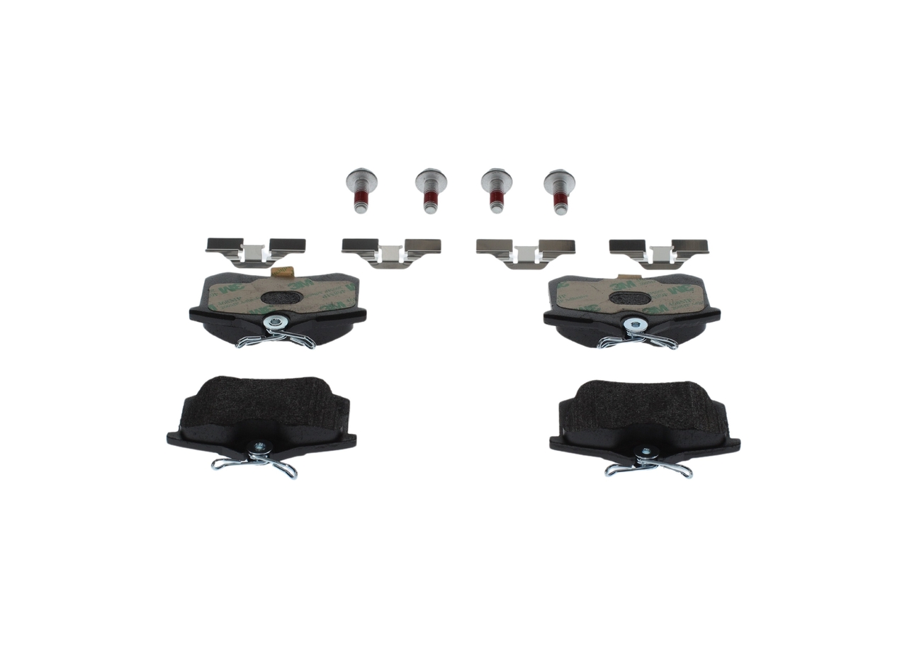 Brake Pad Set, disc brake - 0 986 494 596 BOSCH