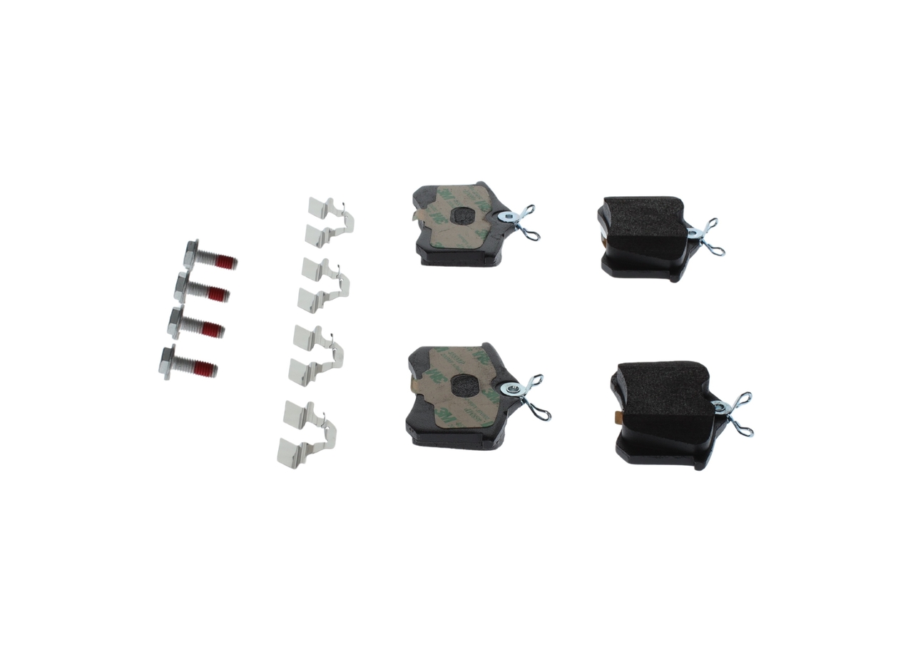 Brake Pad Set, disc brake - 0 986 494 596 BOSCH