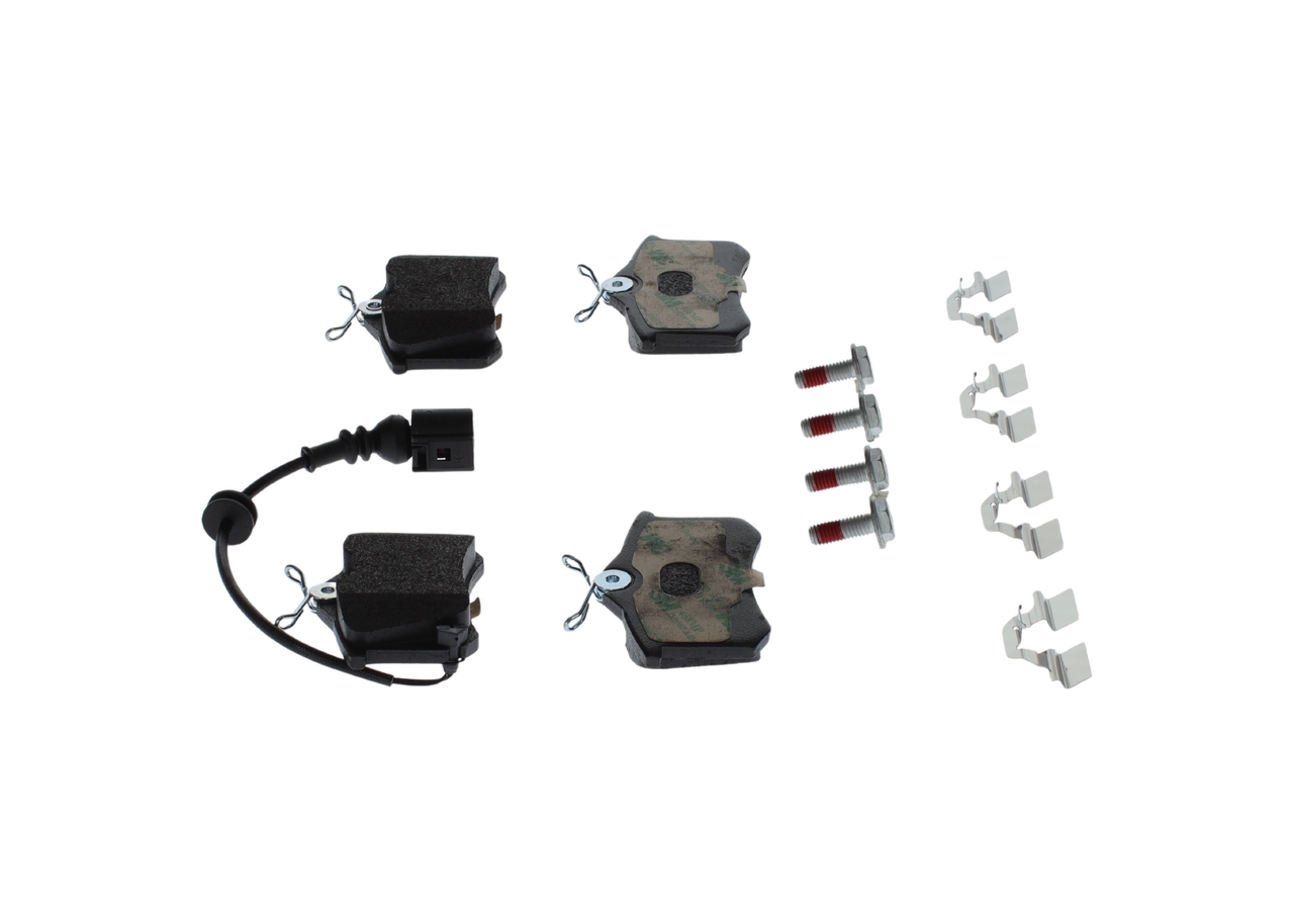 Brake Pad Set, disc brake - 0 986 494 598 BOSCH
