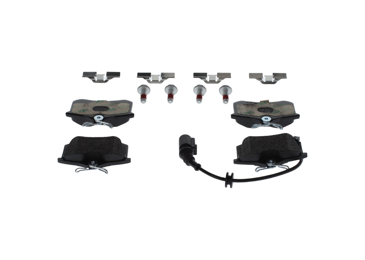 Brake Pad Set, disc brake - 0 986 494 598 BOSCH
