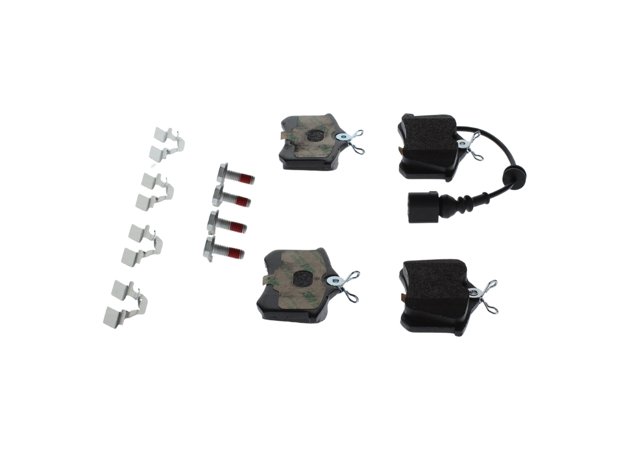 Brake Pad Set, disc brake - 0 986 494 598 BOSCH