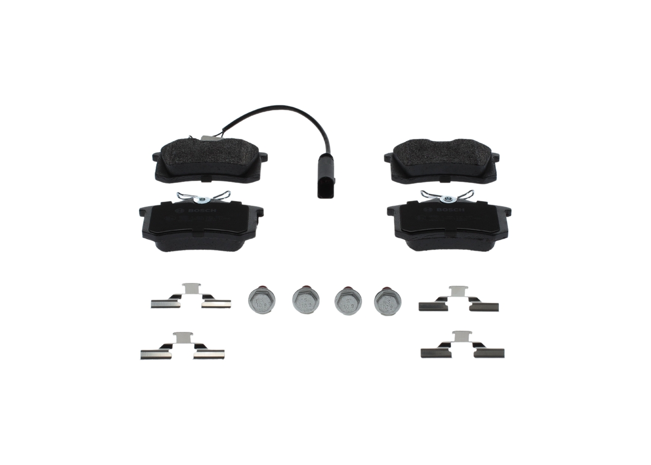 Brake Pad Set, disc brake - 0 986 494 599 BOSCH