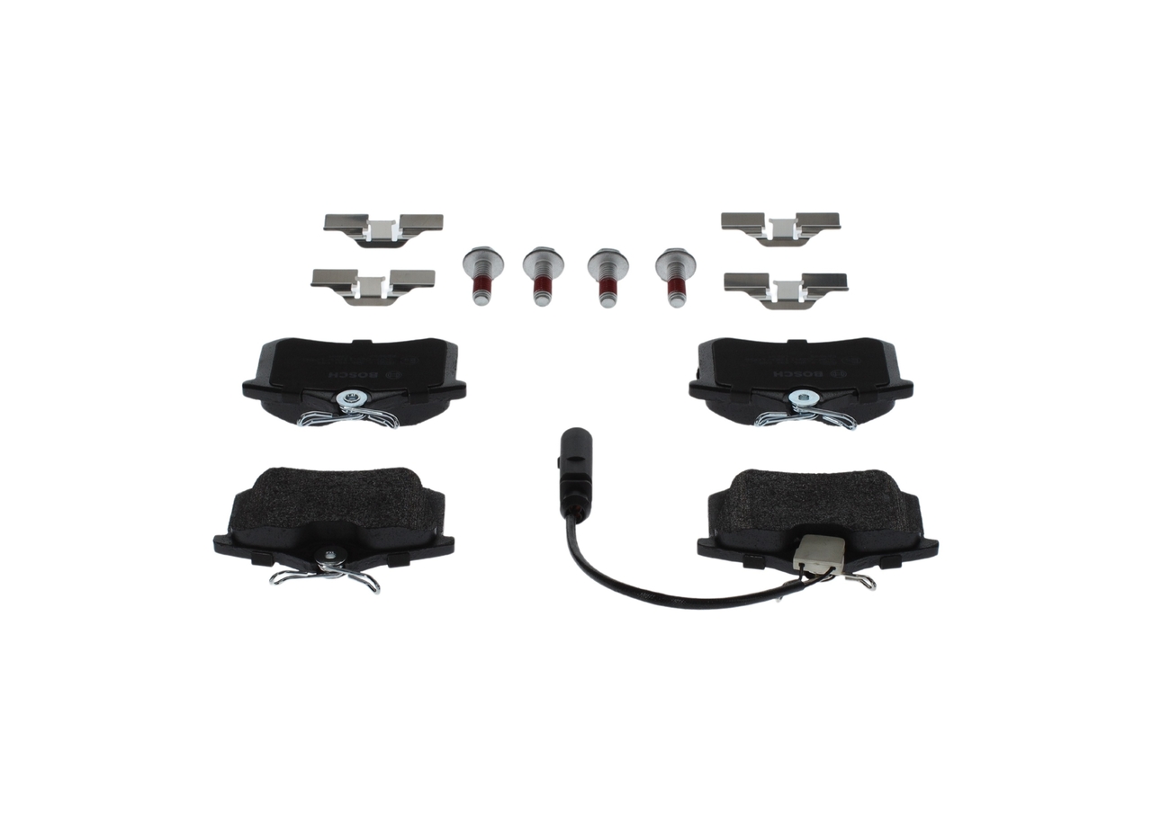 Brake Pad Set, disc brake - 0 986 494 599 BOSCH