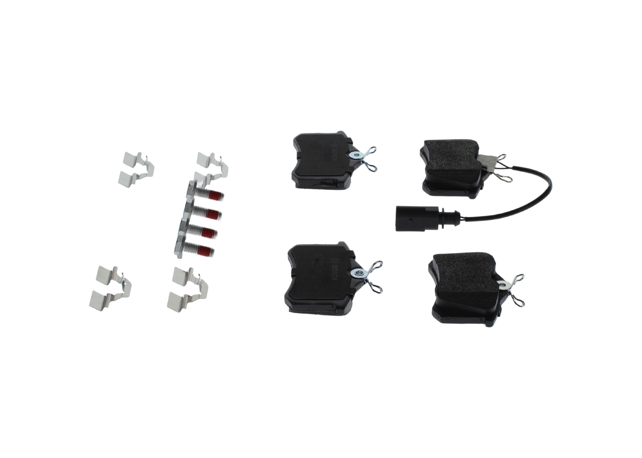 Brake Pad Set, disc brake - 0 986 494 599 BOSCH