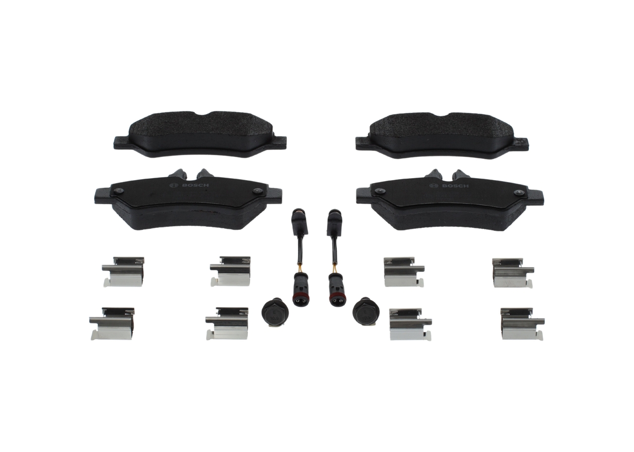 Brake Pad Set, disc brake - 0 986 494 601 BOSCH
