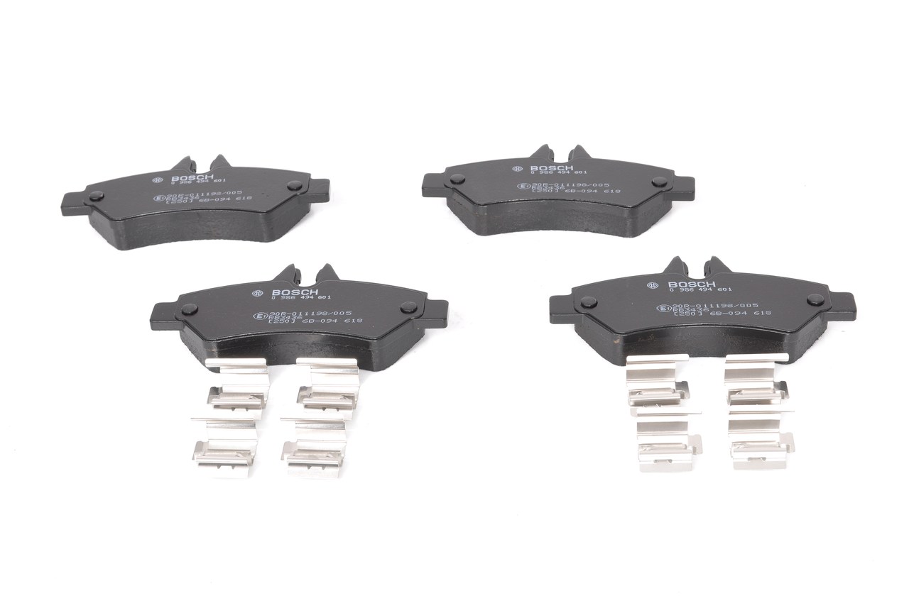 Brake Pad Set, disc brake - 0 986 494 601 BOSCH