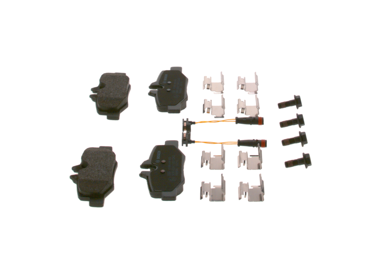 Brake Pad Set, disc brake - 0 986 494 603 BOSCH