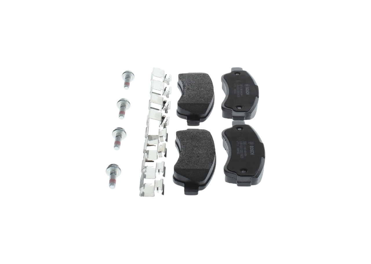 Brake Pad Set, disc brake - 0 986 494 604 BOSCH