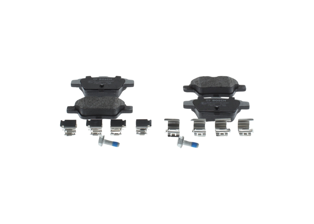 Kit pastiglie freno, Freno a disco - 0 986 494 605 BOSCH