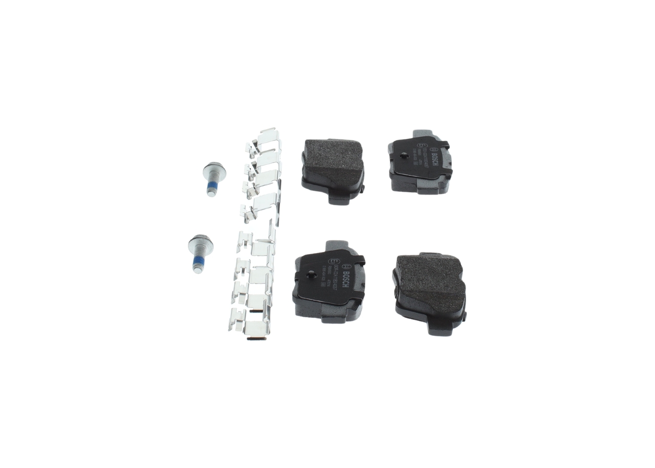 Bremsbelagsatz, Scheibenbremse - 0 986 494 605 BOSCH