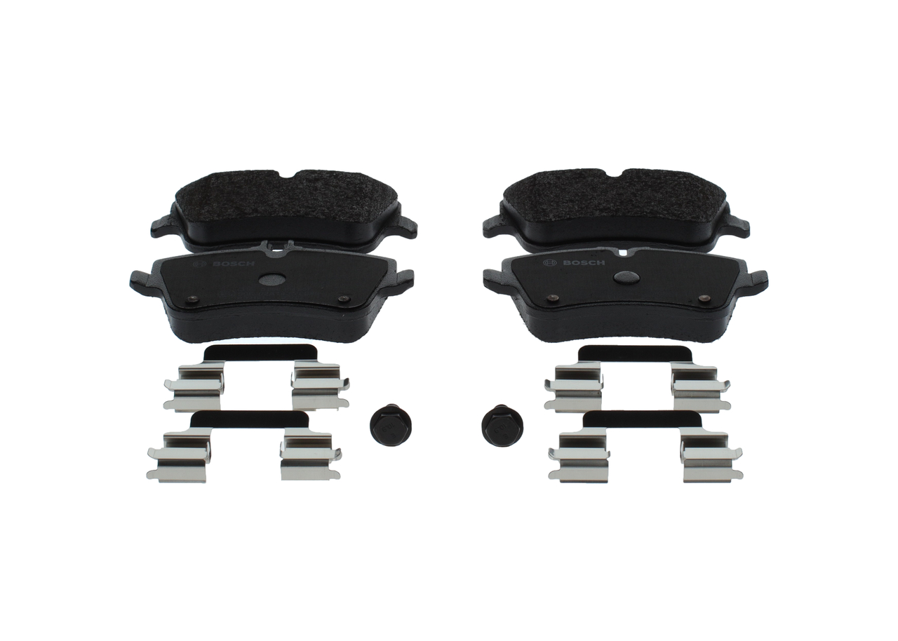 Brake Pad Set, disc brake - 0 986 494 607 BOSCH