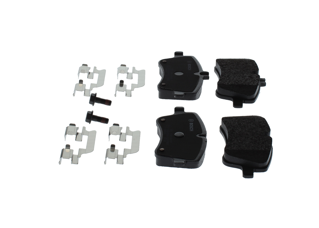 Brake Pad Set, disc brake - 0 986 494 607 BOSCH