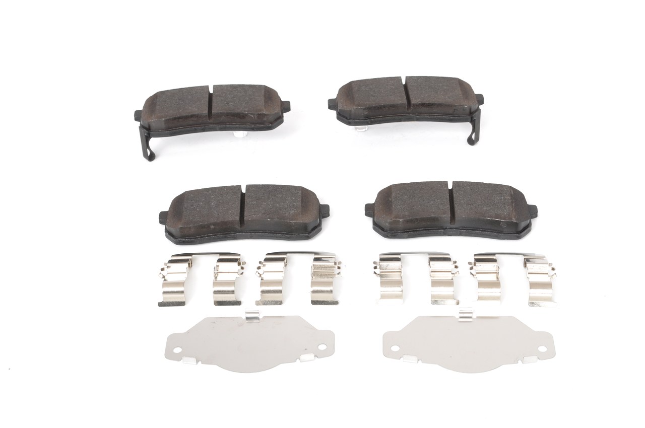 Brake Pad Set, disc brake - 0 986 494 608 BOSCH