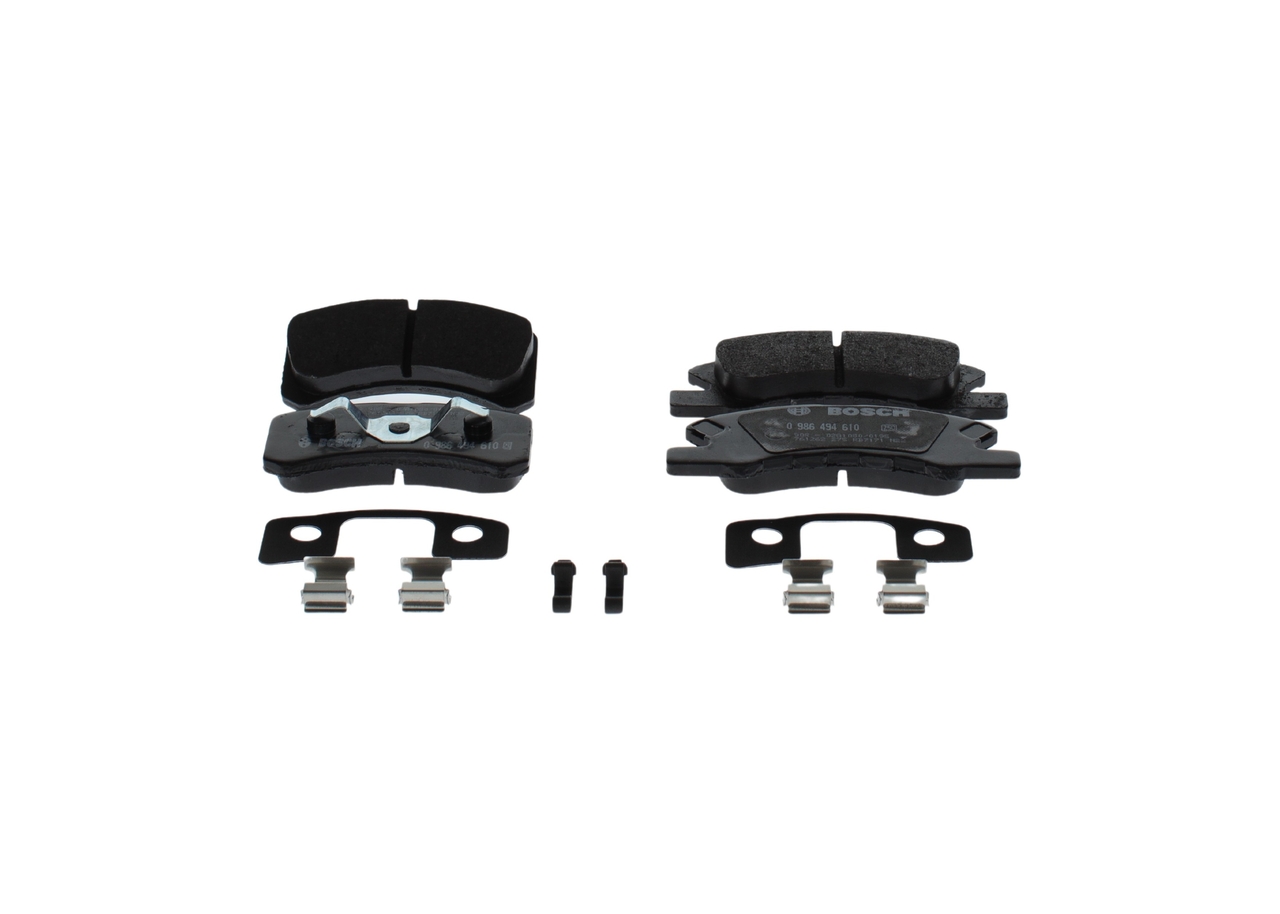 Kit pastiglie freno, Freno a disco - 0 986 494 610 BOSCH