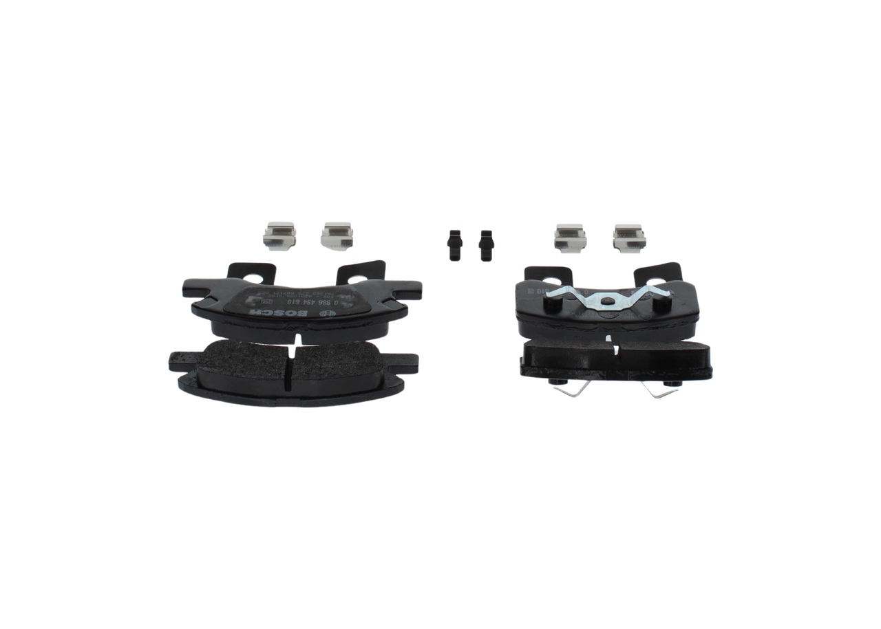 Brake Pad Set, disc brake - 0 986 494 610 BOSCH