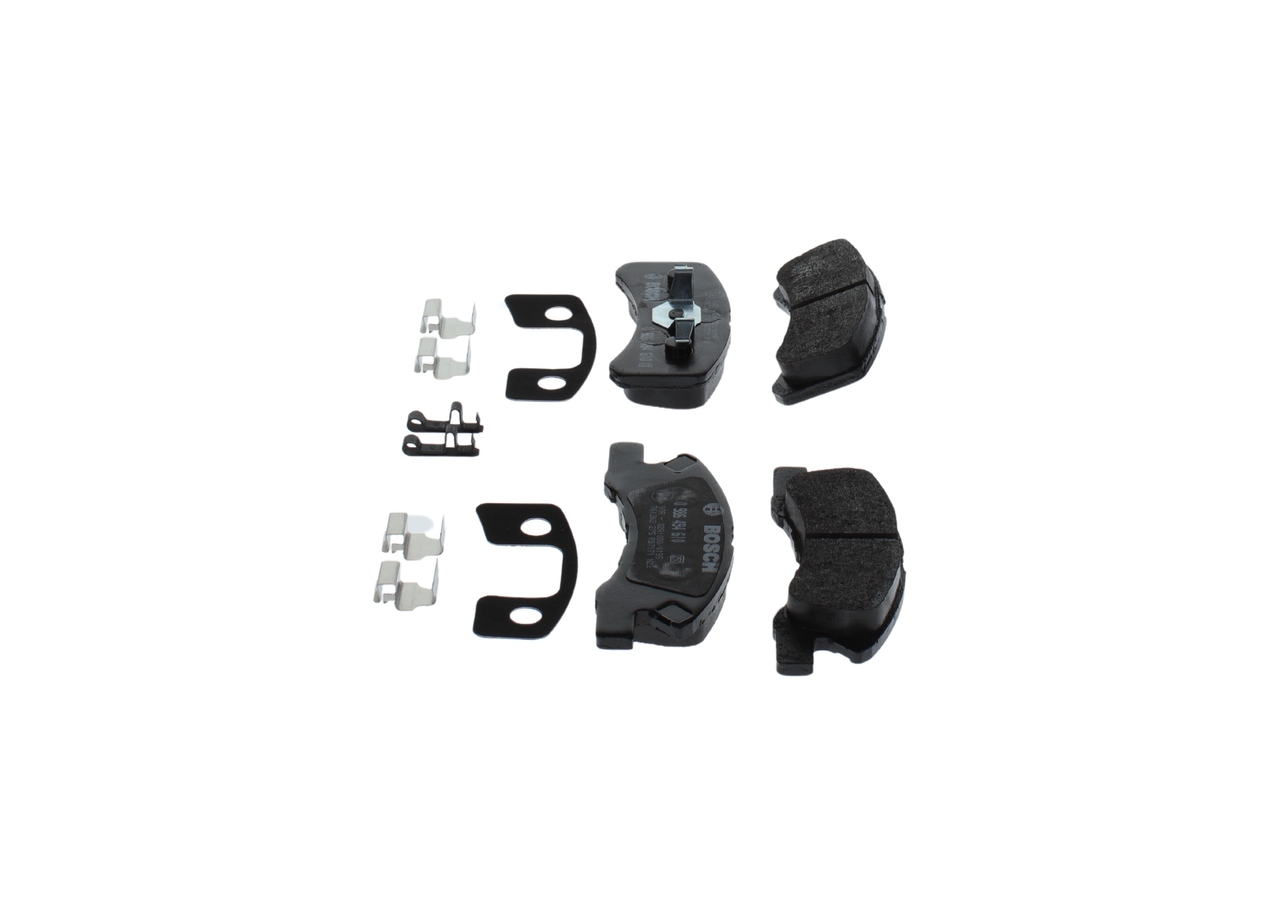 Brake Pad Set, disc brake - 0 986 494 610 BOSCH