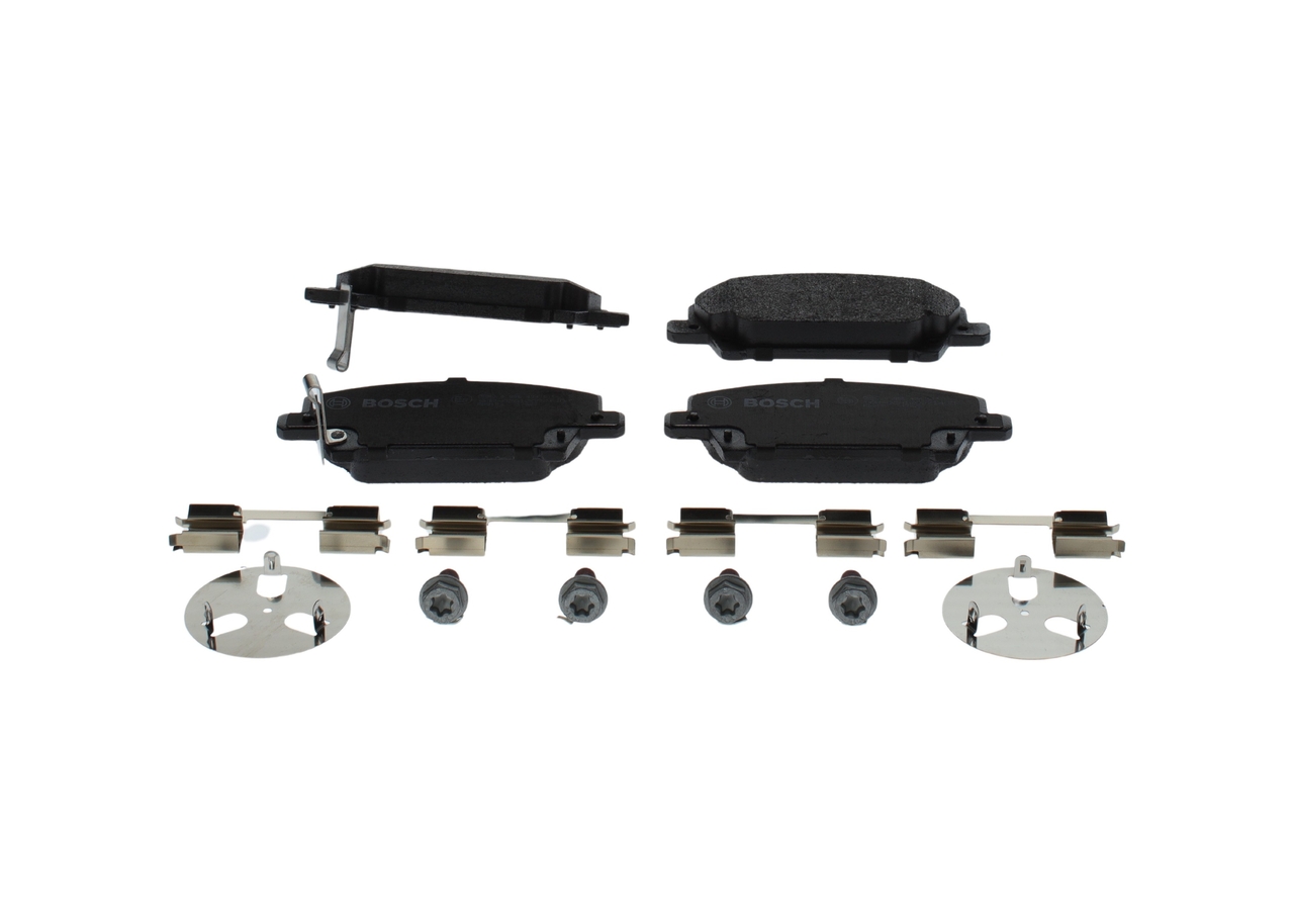 Kit pastiglie freno, Freno a disco - 0 986 494 611 BOSCH