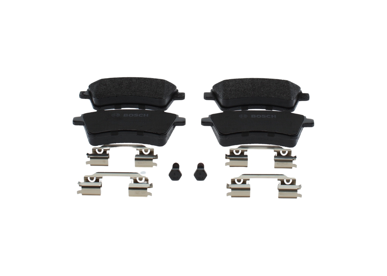 Brake Pad Set, disc brake - 0 986 494 612 BOSCH