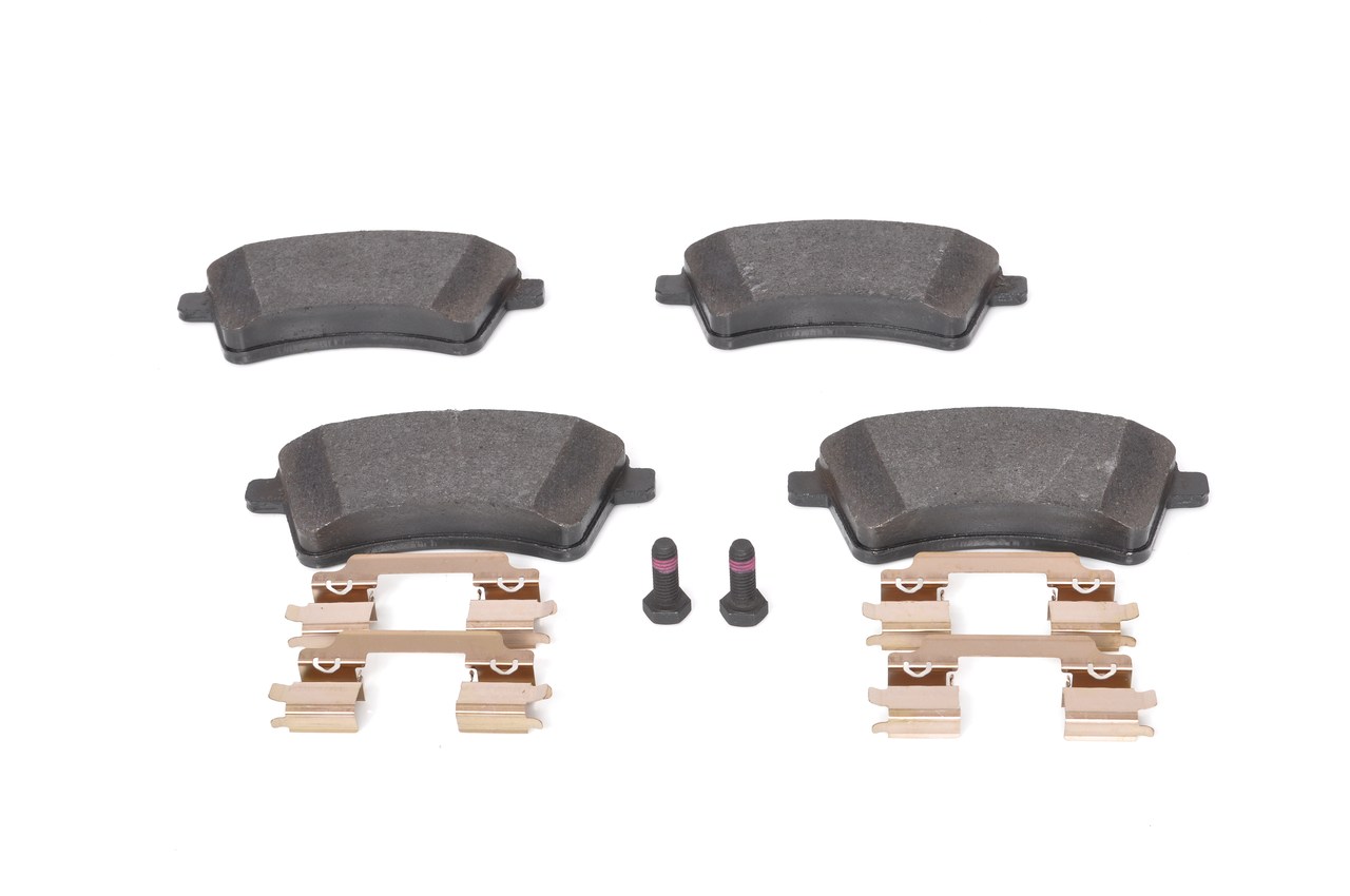 Brake Pad Set, disc brake - 0 986 494 612 BOSCH