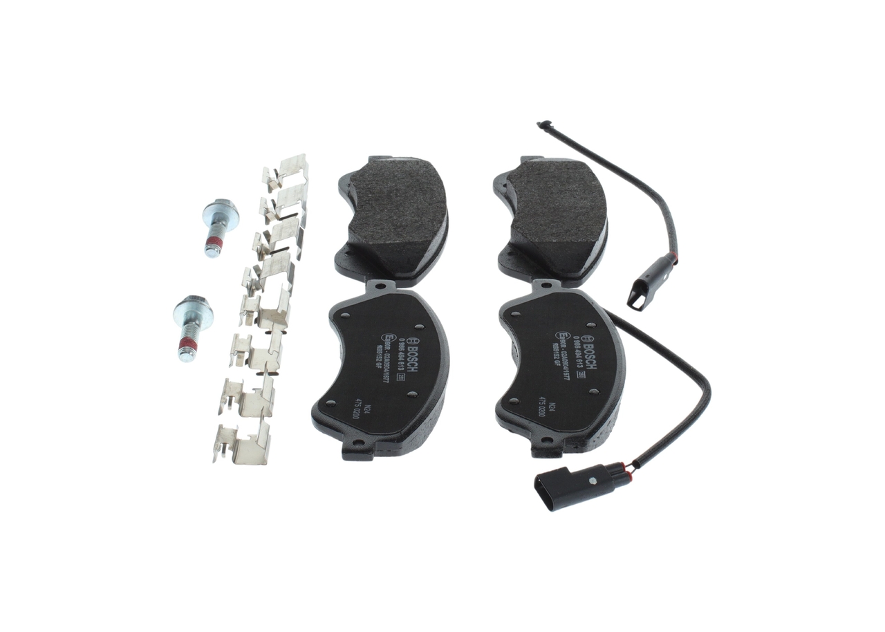 Brake Pad Set, disc brake - 0 986 494 613 BOSCH