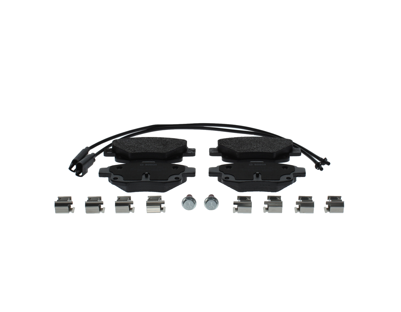 Комплект тормозных колодок, дисковый тормоз - 0 986 494 614 BOSCH