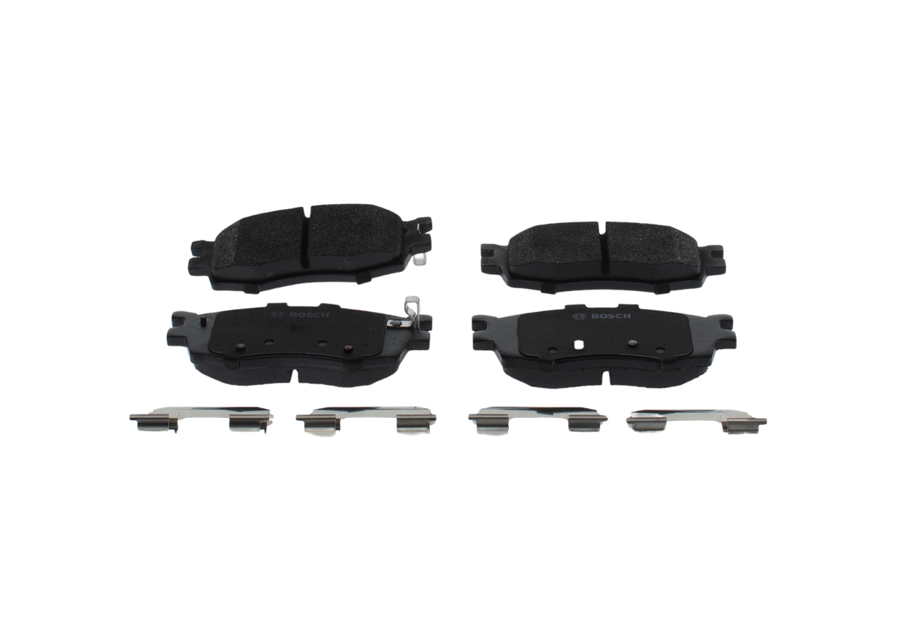 Комплект тормозных колодок, дисковый тормоз - 0 986 494 617 BOSCH