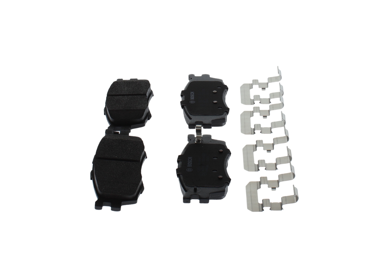 Brake Pad Set, disc brake - 0 986 494 617 BOSCH