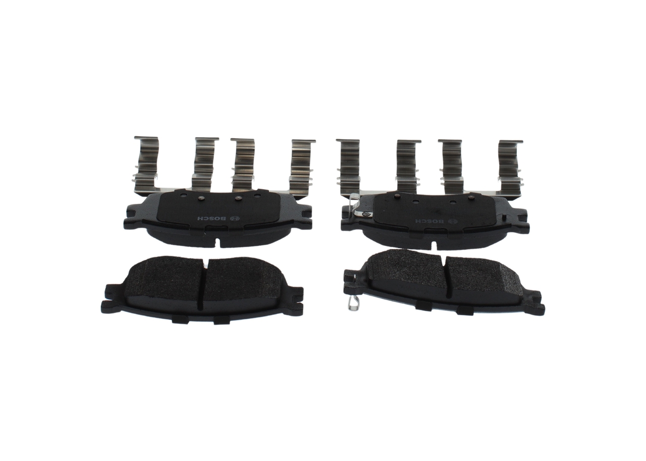 Brake Pad Set, disc brake - 0 986 494 617 BOSCH
