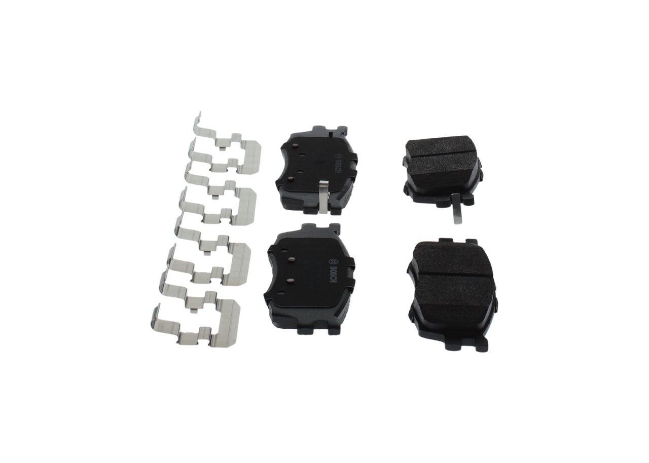Brake Pad Set, disc brake - 0 986 494 617 BOSCH
